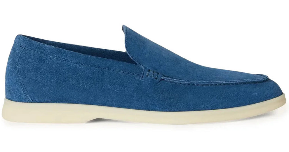 Loro Piana Summer Walk Loafer "Navy Blue"