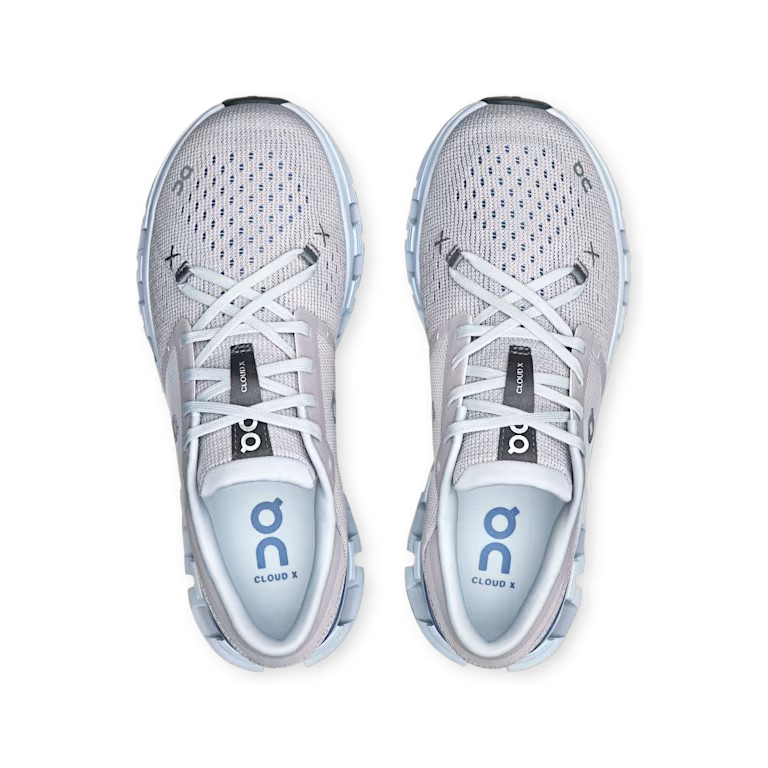 On Running Cloud X 4 Silver | Chambray