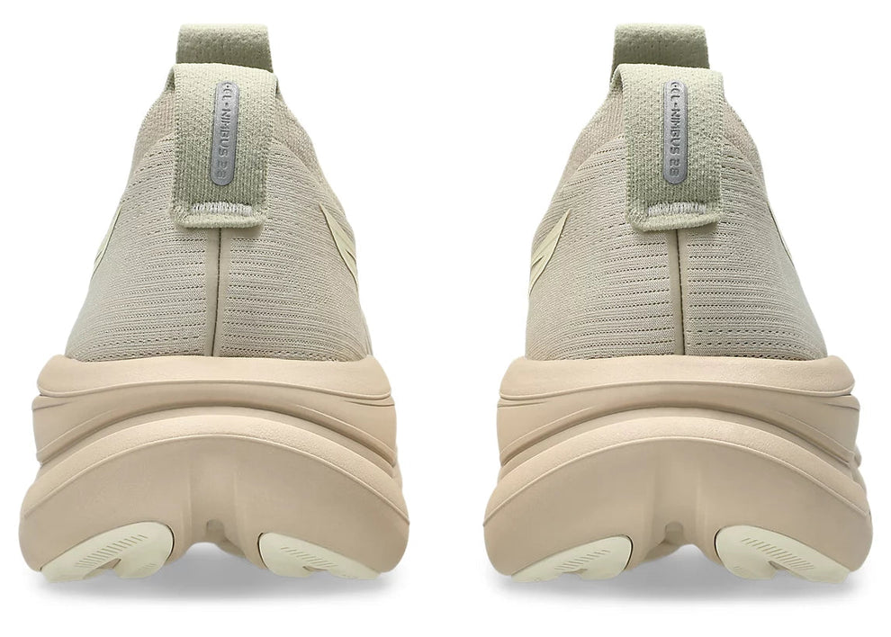 Asics Gel Nimbus 28 " Feather Grey / Cream"