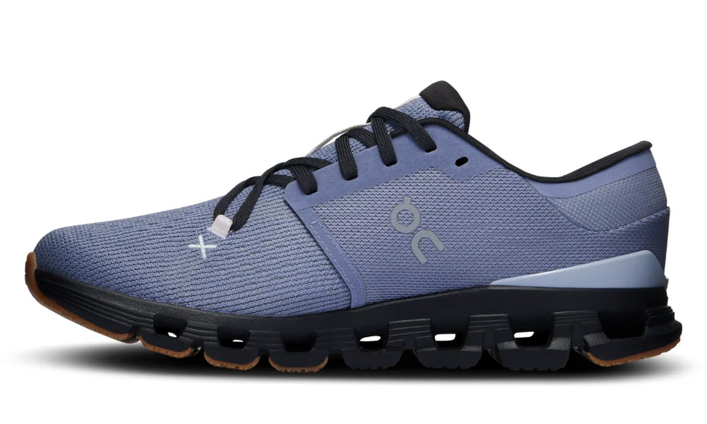 On Cloud X 4 "Feather | Black"